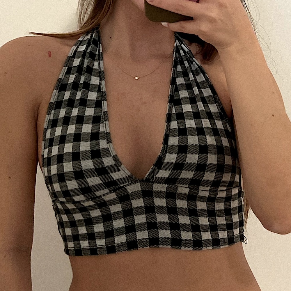 B&W croptop Size XS